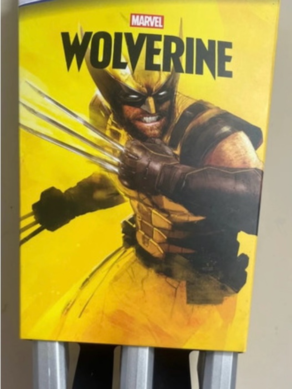 Marvel Wolverine Wall Art in Yellow and Black